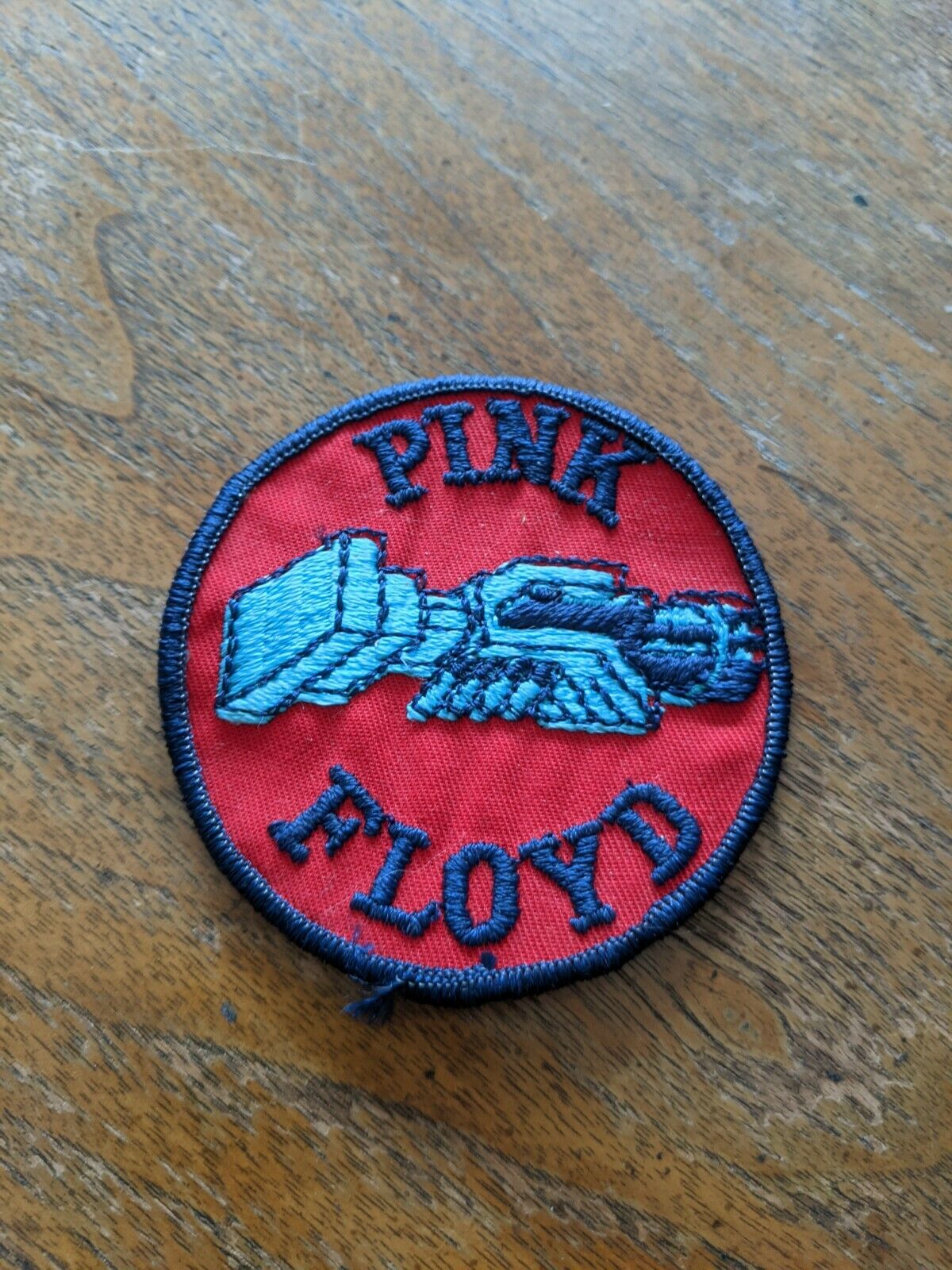 Pink Floyd Vintage Patch Embroidered The Wall Dark Side Of The Moon