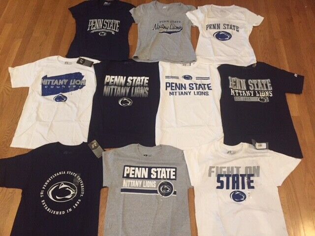 Penn State T Shirts - Mens & Womens - Select Style & Size - Buy More & Save 10%