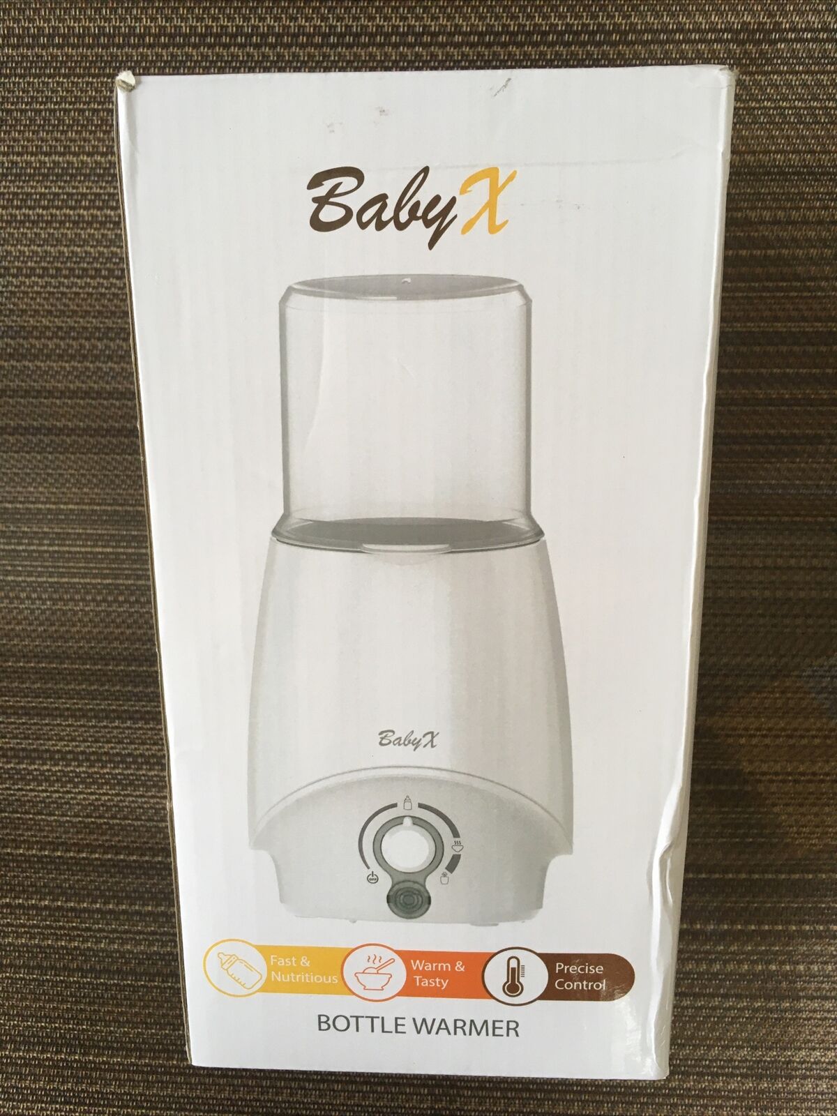 Baby X Fast Bottle Warmer & Sterilizer New Open Box