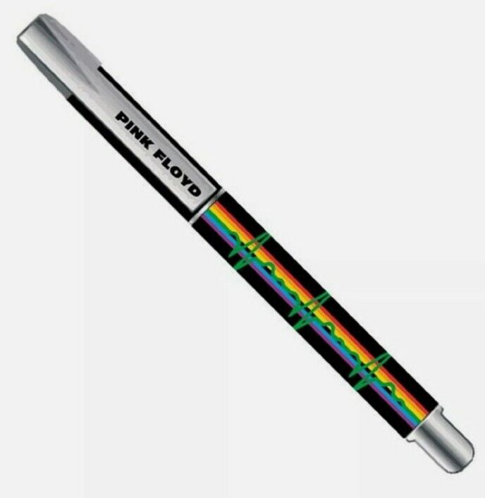 Pink Floyd Pen Dark Side Of The Moon Band Logo New Plastic Official Gel
