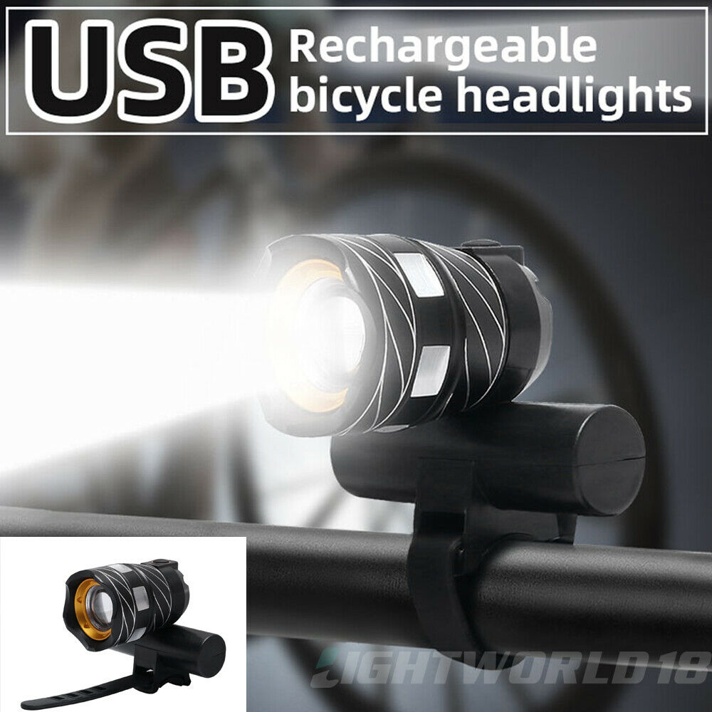 Rechargeable T6 Led Mtb Bicycle Light 20000lm Xm-l Racing Bike Front Headlight