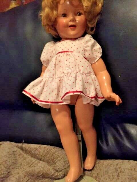 Rare Astounding Antique   Ideal  Toy Doll Shirley Temple Doll  18”