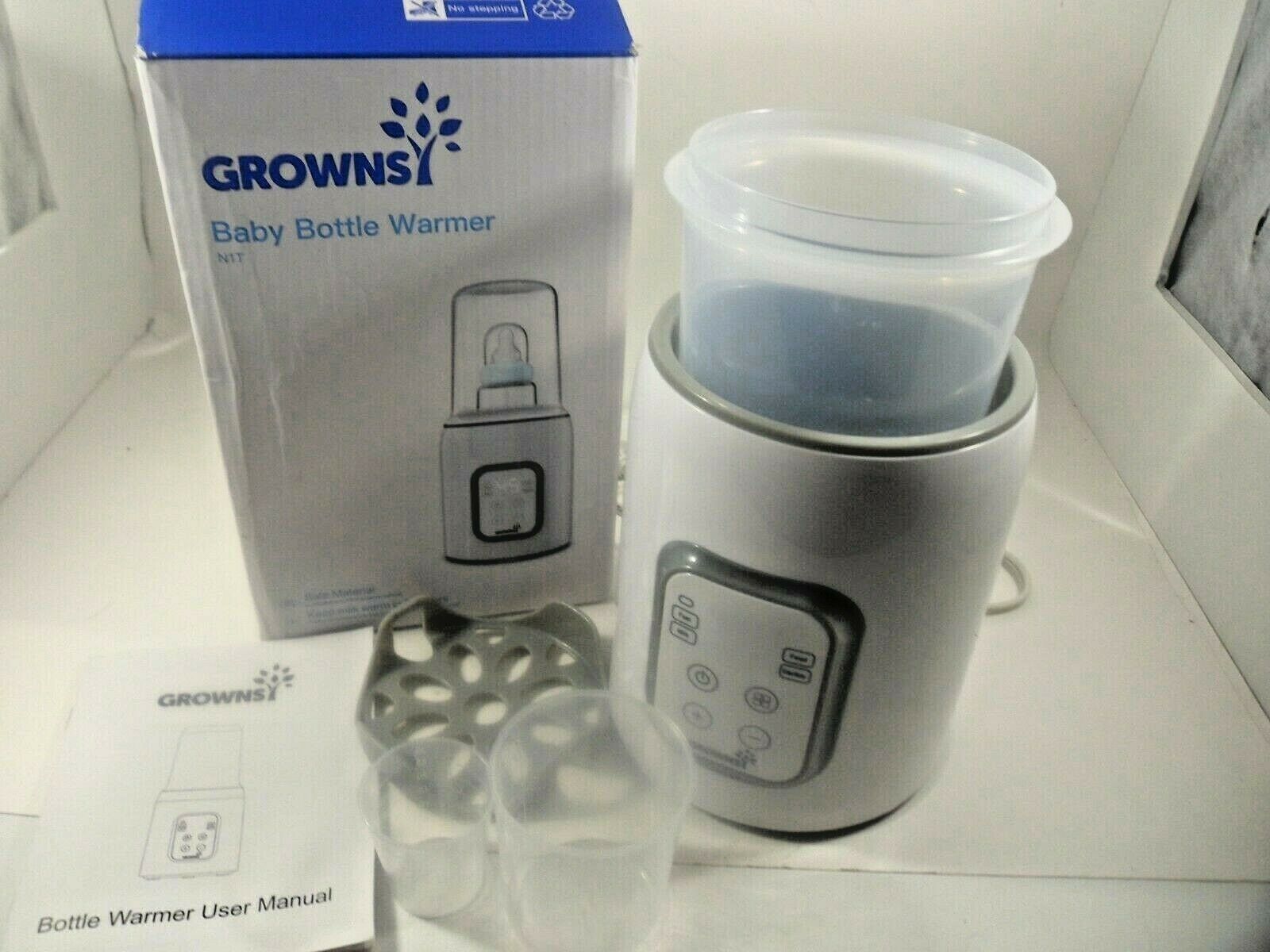 Grownsy Fast Baby Bottle Warmer & Sterilizer N1 Keep Milk Warm For 24 Hours