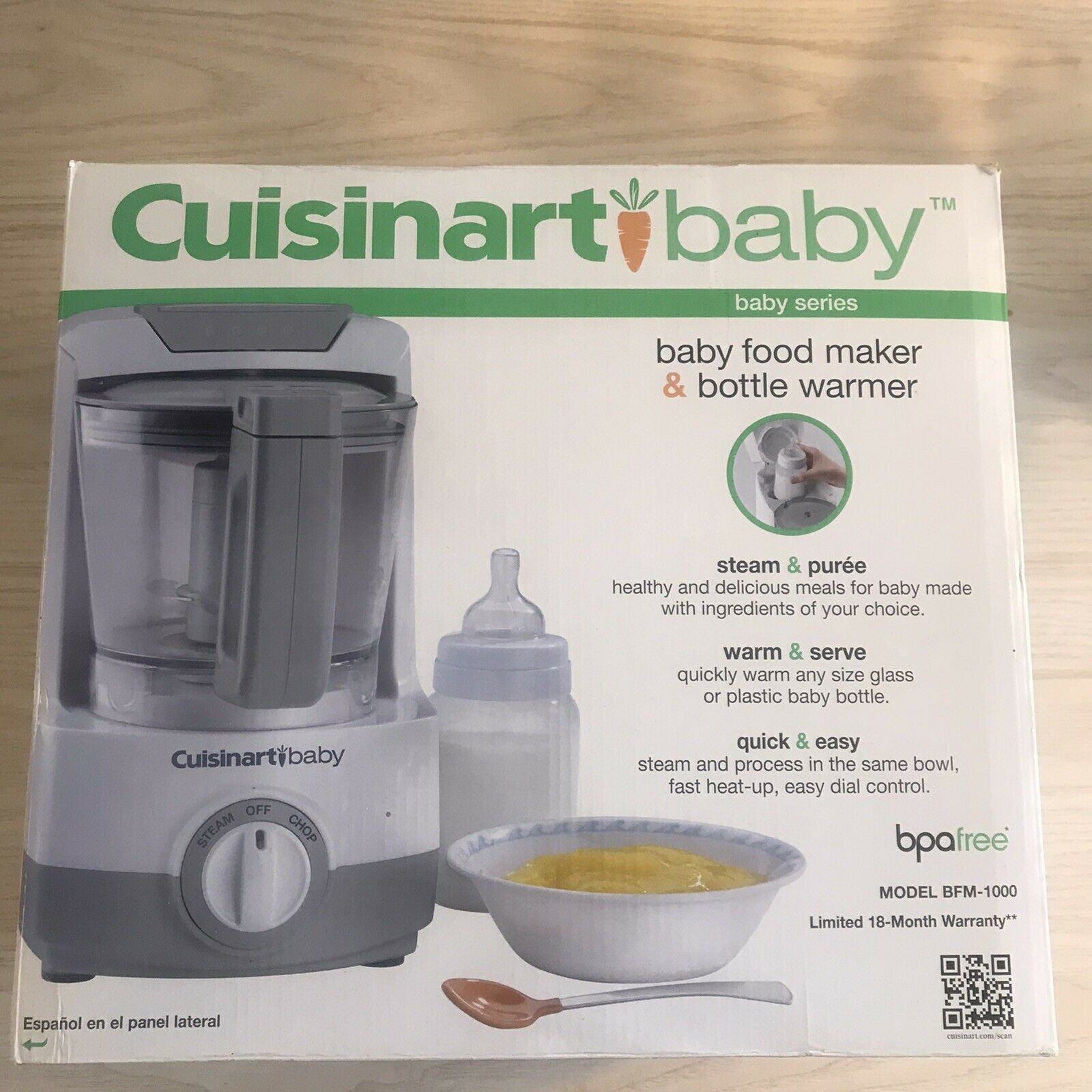 Cuisinart Bfm-1000 Baby Food Maker And Bottle Warmer