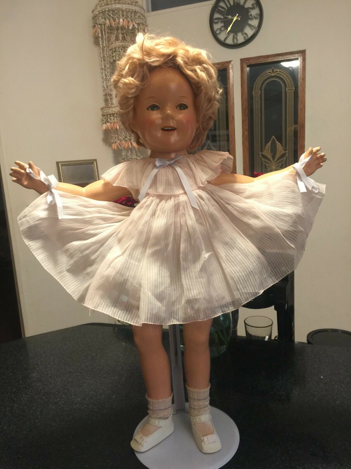 Shirley Temple Composition Doll 27"