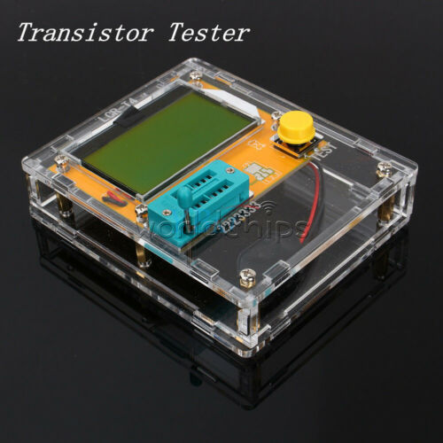 Lcr-t4 Mega328 Transistor Tester Diode Triode Capacitance Esr Meter With Shell W